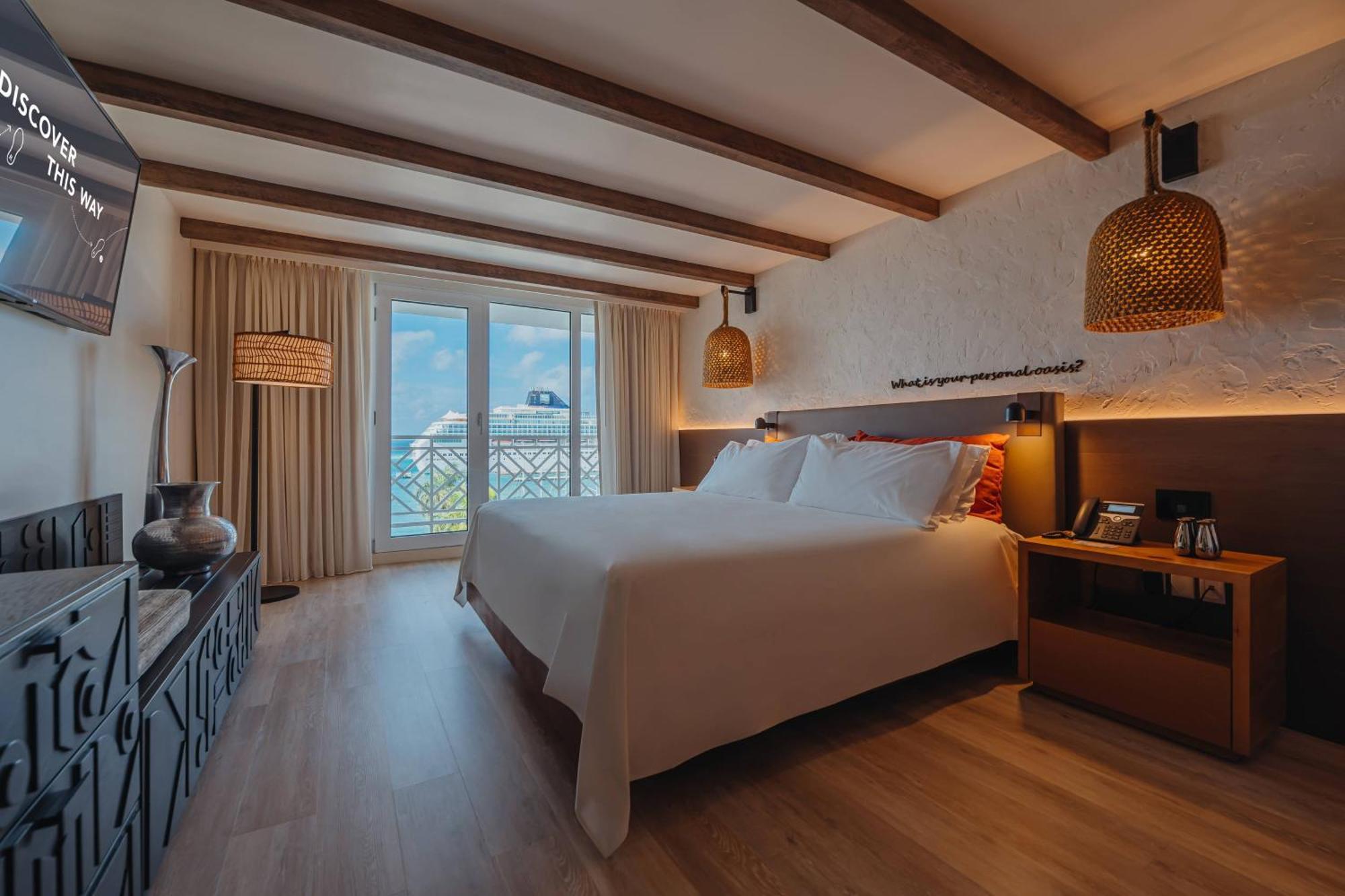 Ocean View Room a King Bed Adults Only